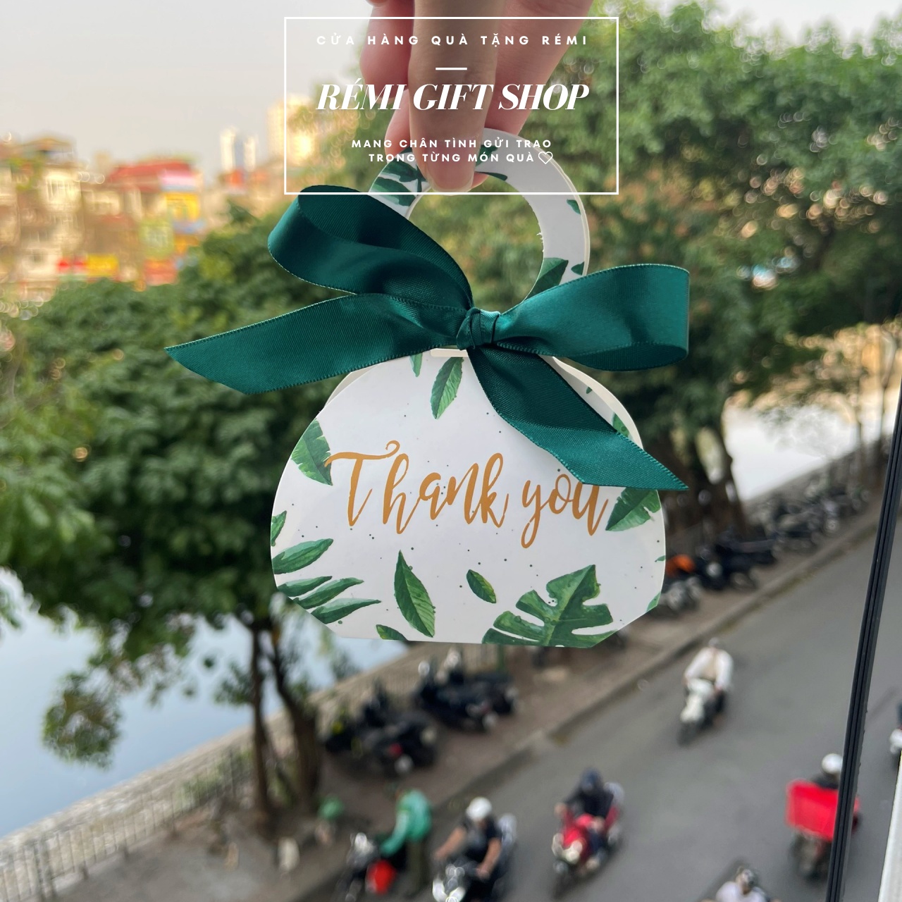 Hộp quà cưới quai xách sang trọng, lịch sự - Ảnh 3