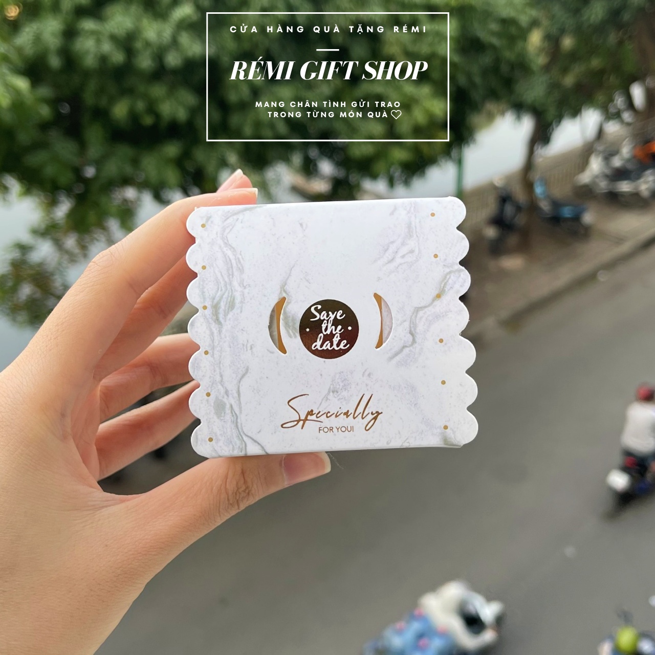 Hộp quà tặng hình vuông, hộp đựng quà đám cưới hỏi sự kiện sang trọng, thanh lịch - Ảnh 5
