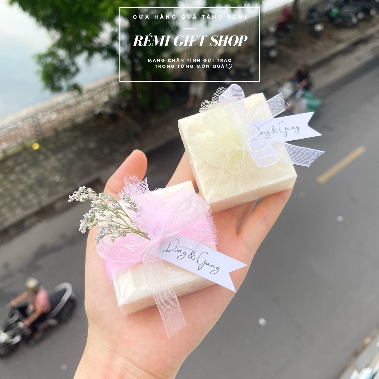 Mẫu 1 - Bánh xà phòng cám gạo Thái, sét quà tặng sự kiện, đám cưới hỏi ý nghĩa - Ảnh 11