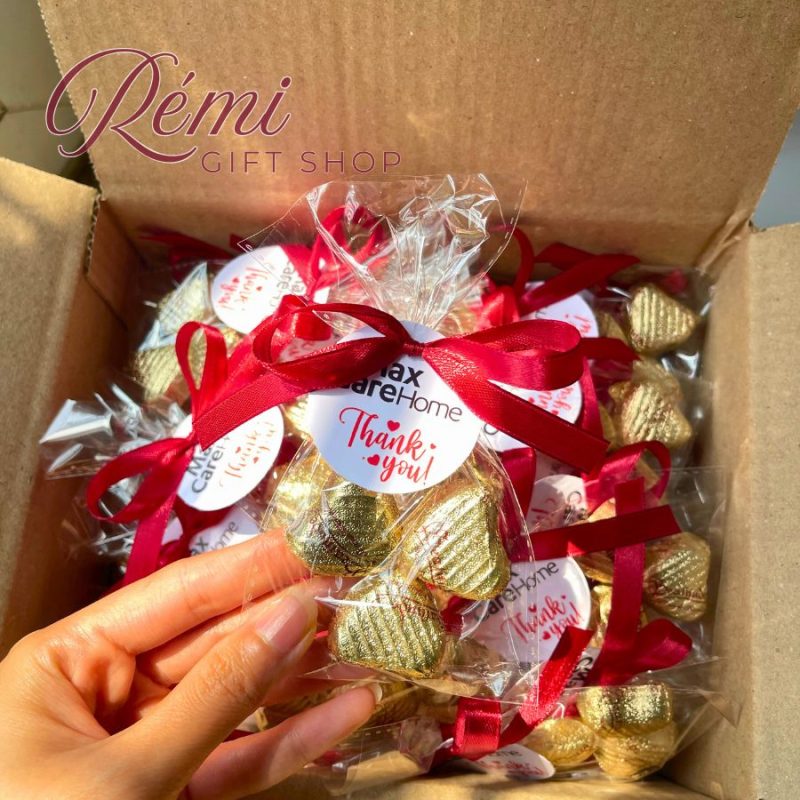 túi quà tặng 3 kẹo sô cô la