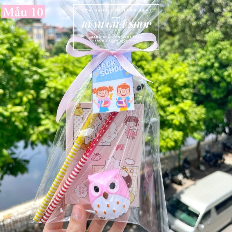 Mẫu 10 - Set quà đồ dùng học tập