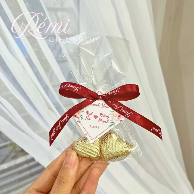 túi quà tặng 2 sô cô la