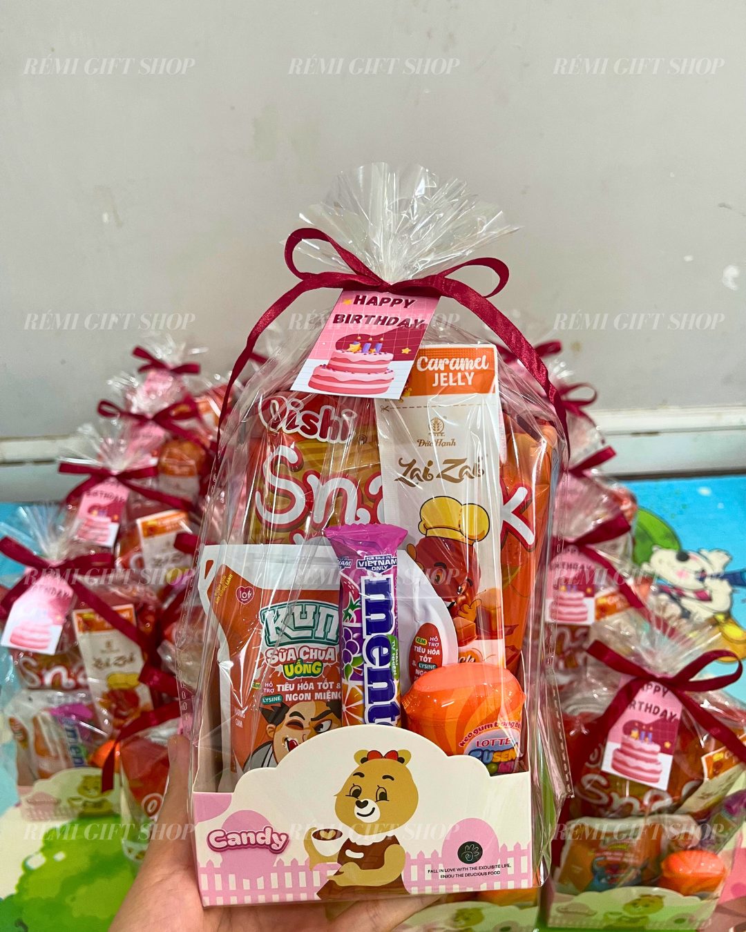 set bánh kẹo cho bé