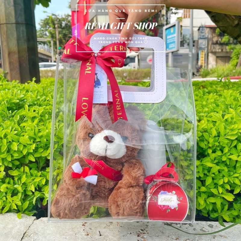 M4 - Set quà tặng gấu tốt nghiệp