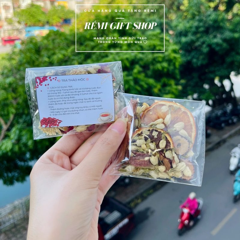 Trà thảo mộc, Trà hoa, Trà dưỡng nhan - quà tặng đám cưới hỏi, sự kiện ý nghĩa - Ảnh 3
