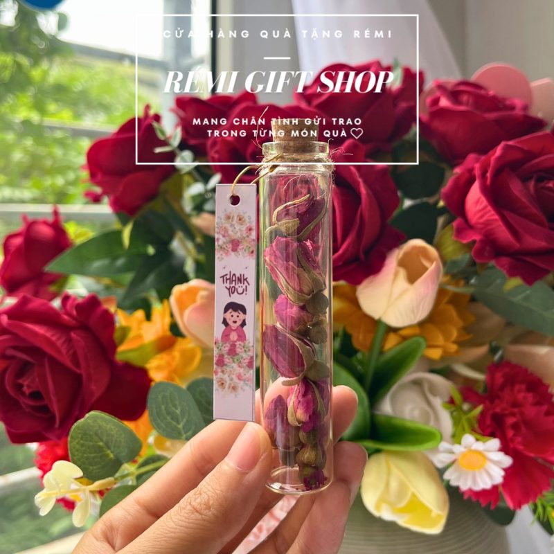 Hũ trà hoa hồng, hoa nhài - quà tặng đám cưới, sự kiện, doorgift