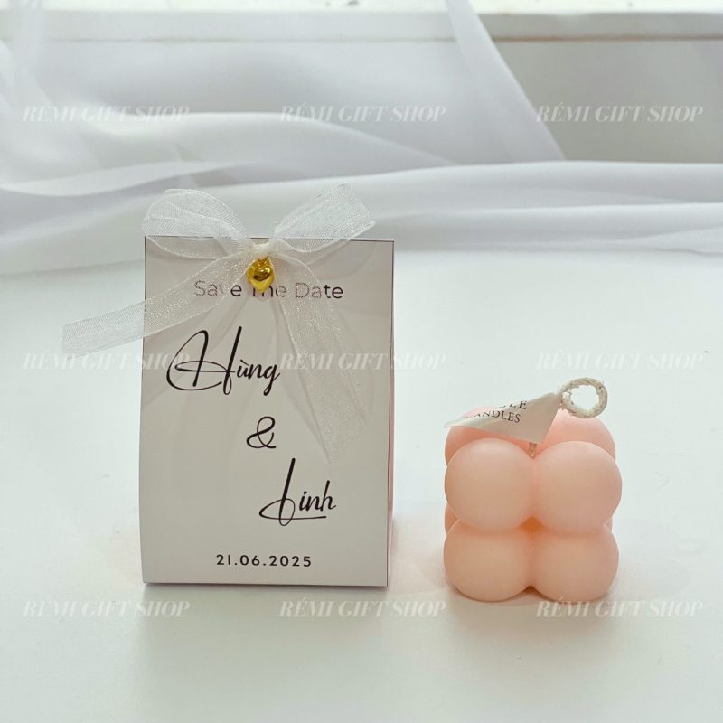 quà tặng banner nến thơm bubble