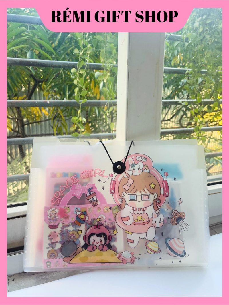 set quà đồ dùng học tập cho bé