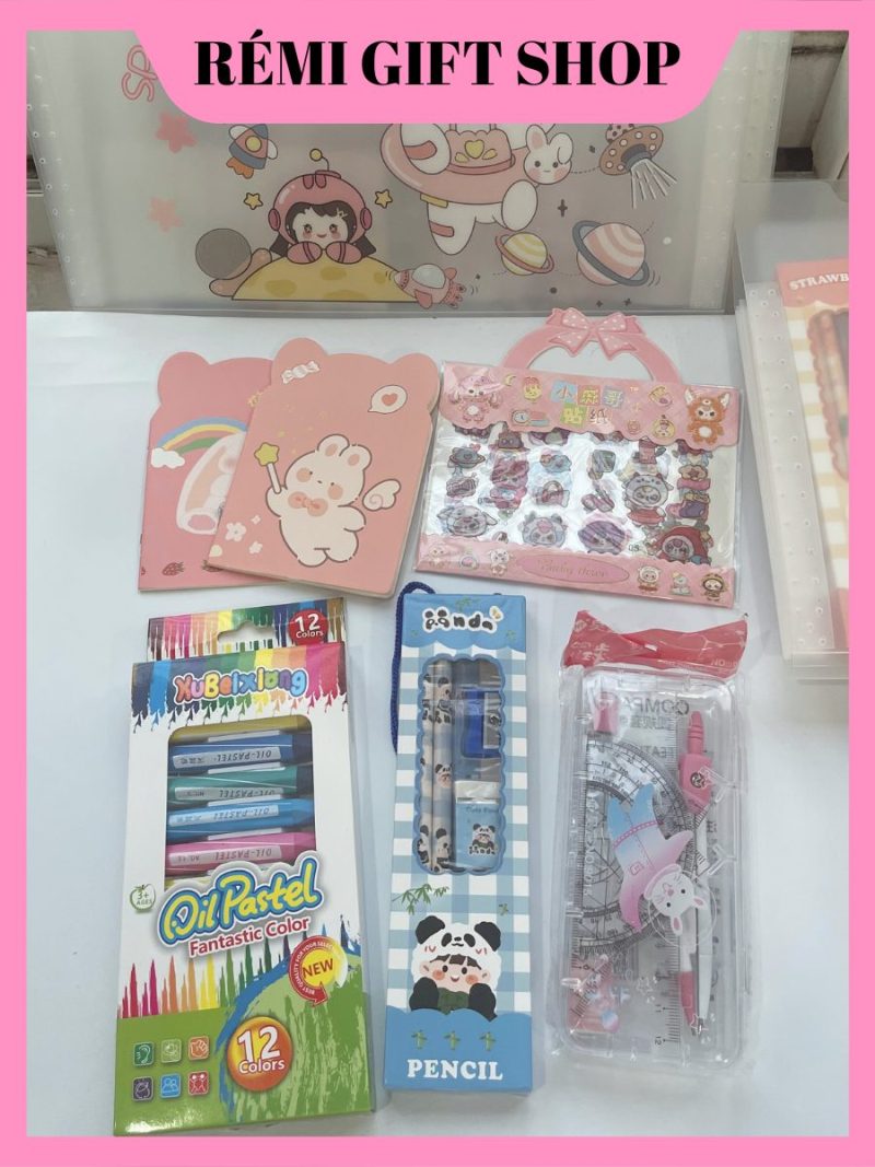 set quà đồ dùng học tập cho bé