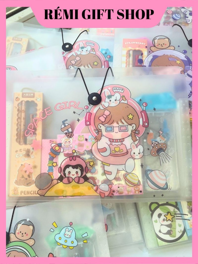 set quà đồ dùng học tập cho bé