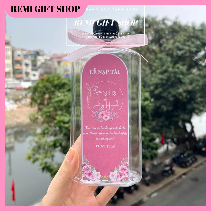 Combo chai nước bày bàn tiệc 500ml - Ảnh 2